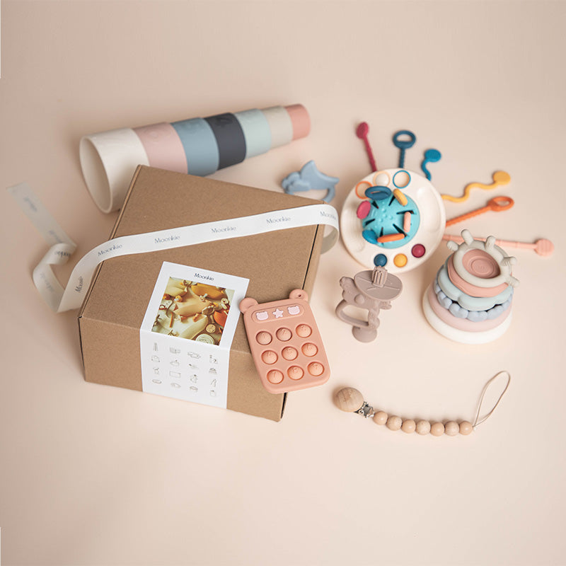 Moonkie Playtime gift set (5 igračaka) - set za učenje i razvoj