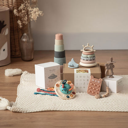 Moonkie Playtime gift set (5 igračaka) - set za učenje i razvoj